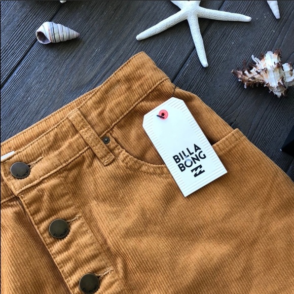 🌴🌼BILLABONG- GOOD LIFE CORDUROY SKIRT🌼🌴 - Picture 7 of 13